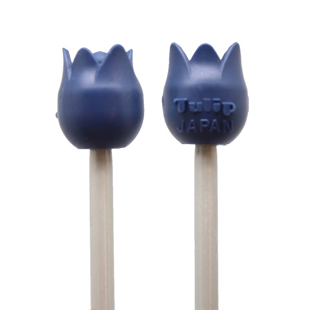 Donker blauw — gemaakt met Tulip Puntbeschermers Groot 4-6.5mm