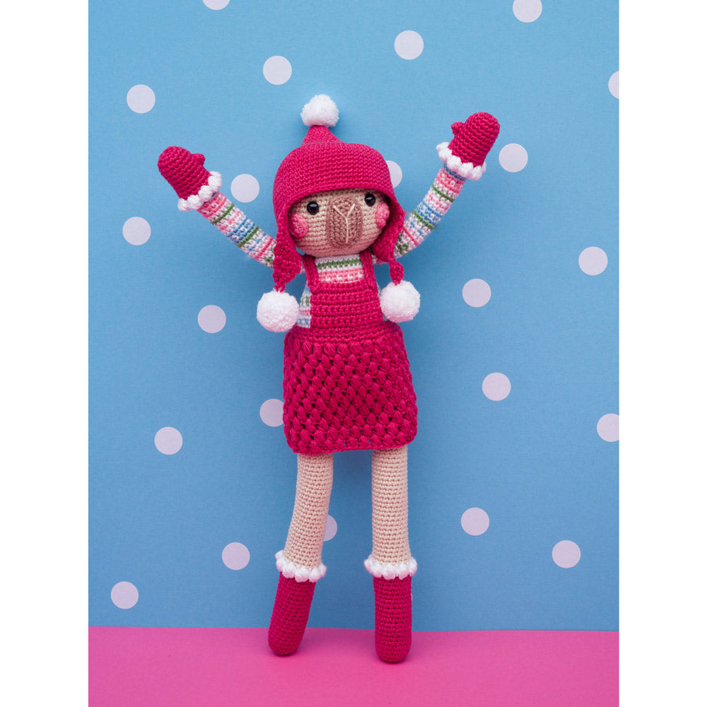 „Long Legs – Winterspaß“-Amigurumi-Buch