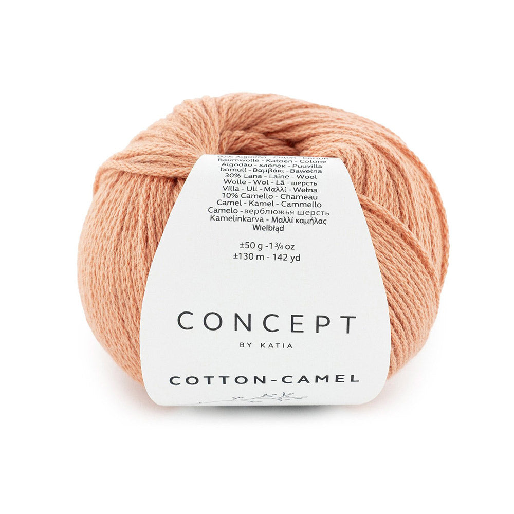 Katia Cotton-Camel 052 Koraal