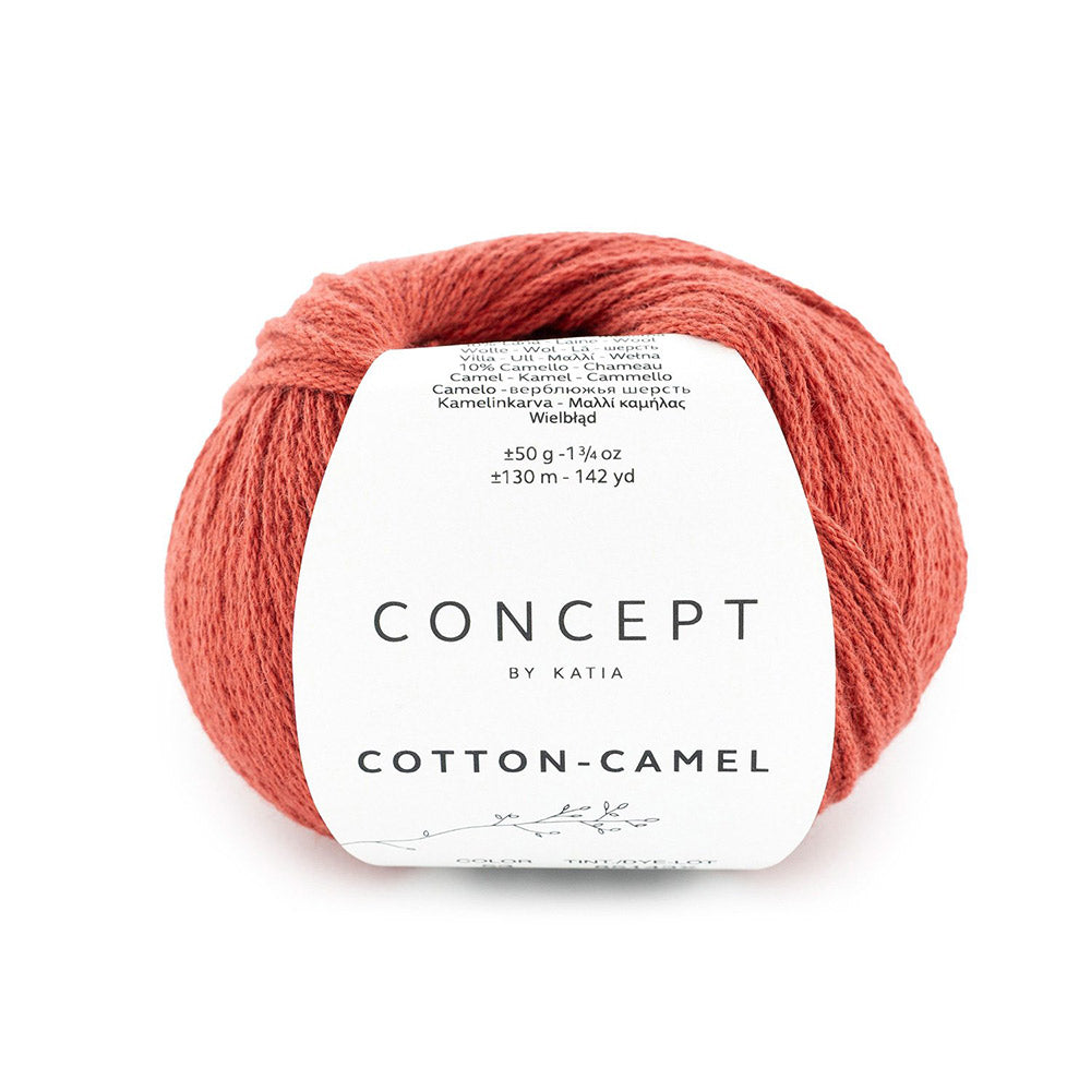Katia Cotton-Camel 053 Rood
