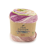 Katia Fair Cotton Infinity 108 Lila-Pistache-Blauw