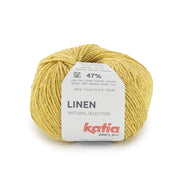 Katia Linen 035 Pastel geel