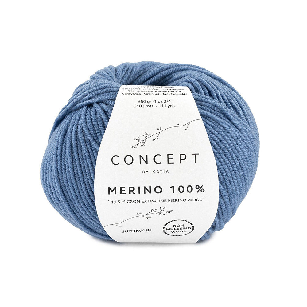 Katia Merino 100% 058 Jeans