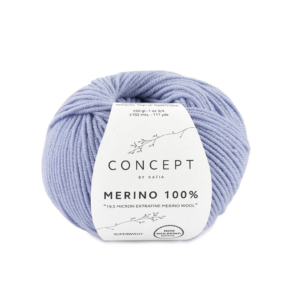 Katia Merino 100% 096 Licht mauvé