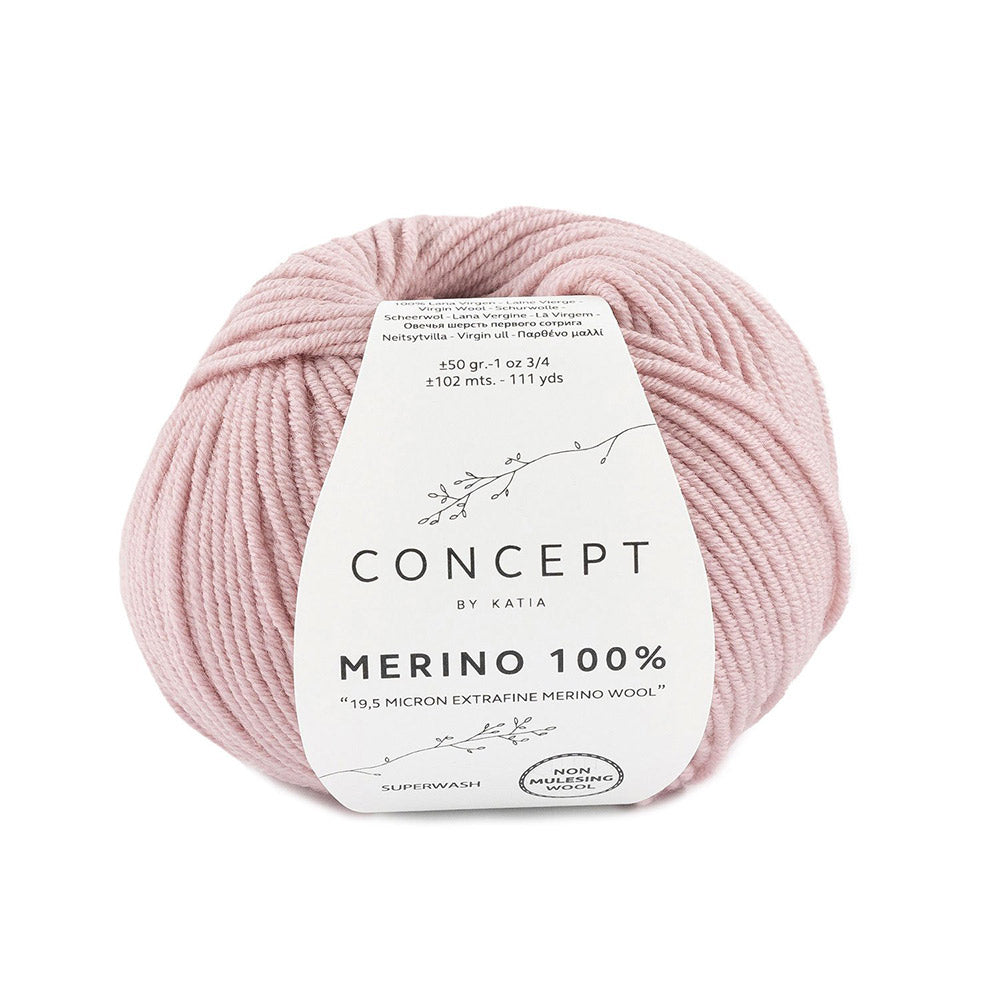 Katia Merino 100% 062 Lichtroze