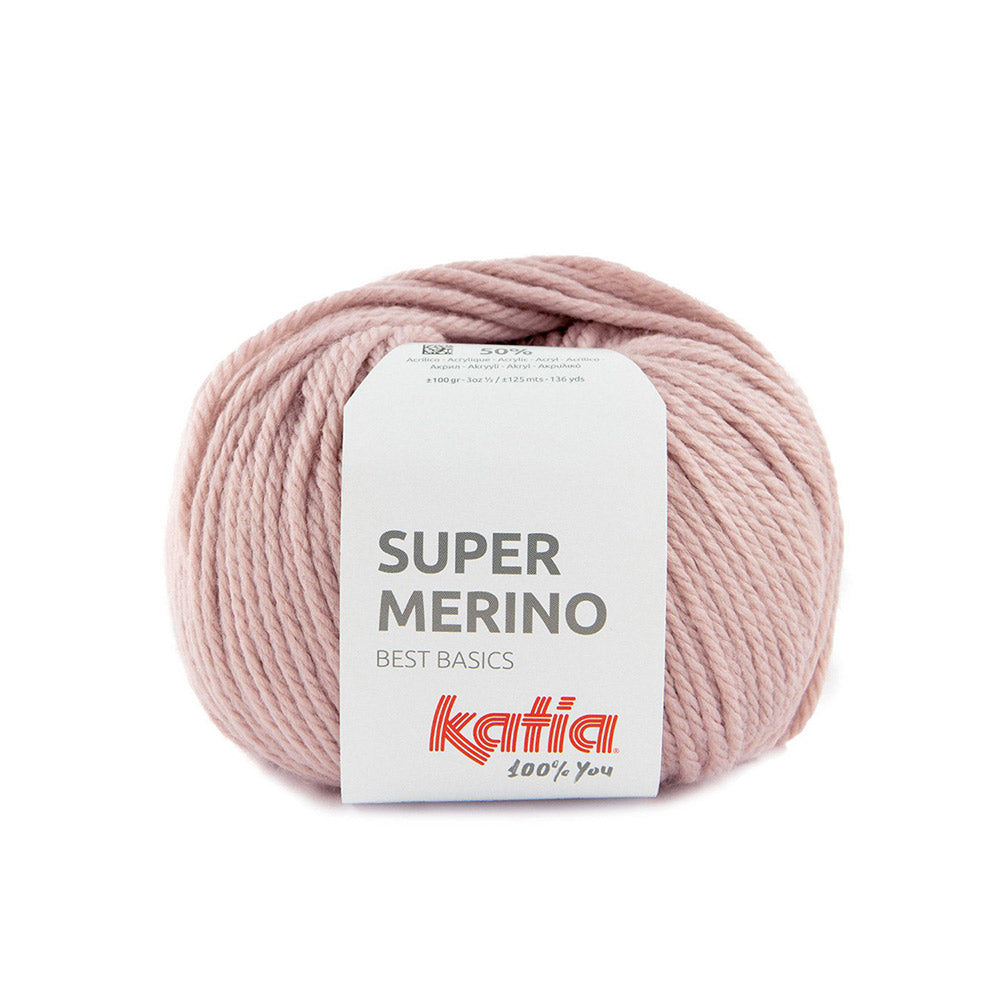 Katia Super Merino 40 Rosa sucio