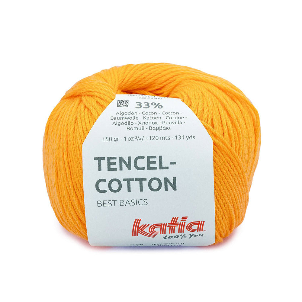 Katia Tencel-Cotton 041 Meloen geel
