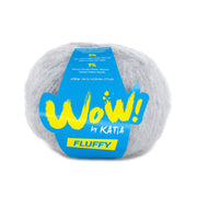 Katia WOW - Fluffy 081 Licht grijs