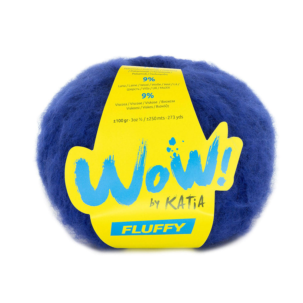 Katia WOW - Fluffy 096 Nacht blauw