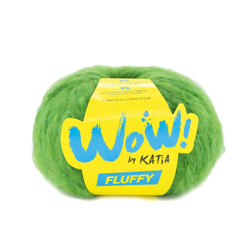 Katia WOW - Fluffy 099 Weidegroen