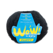 Katia WOW - Fluffy 083 Zwart