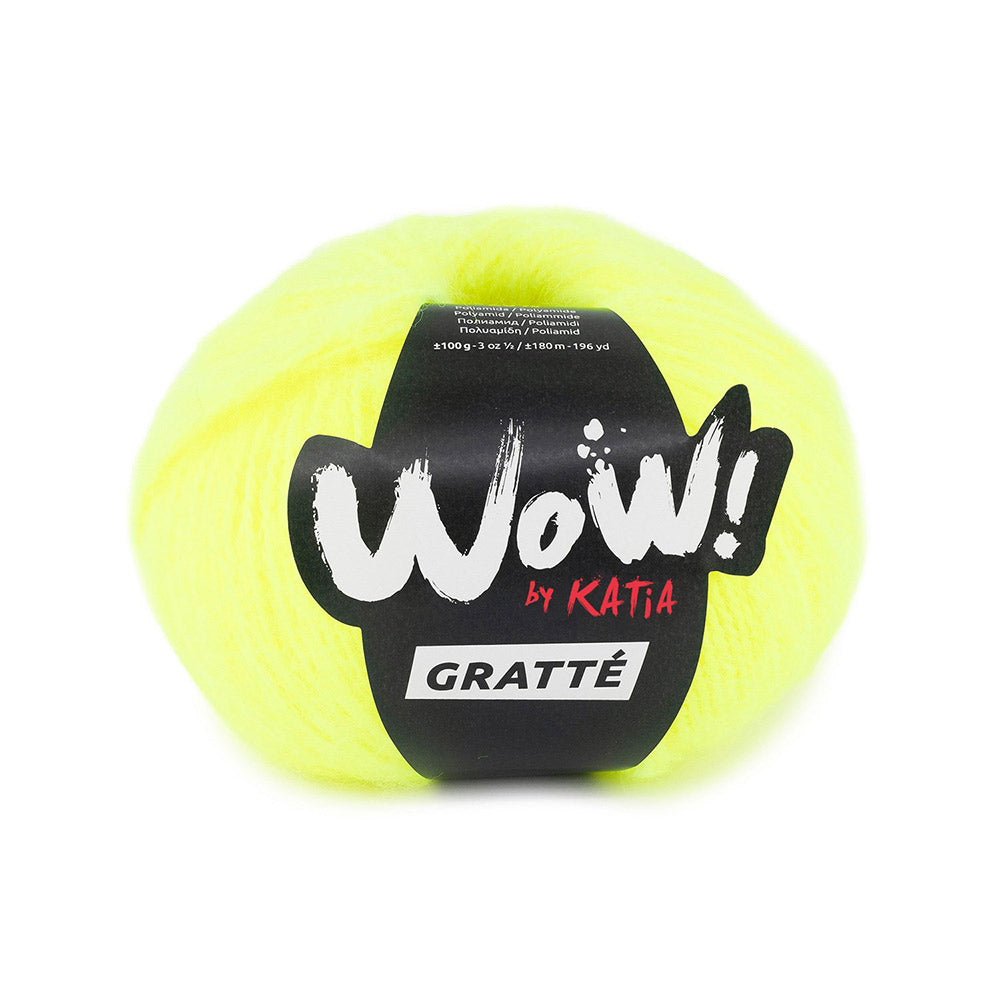 Katia WOW - Gratte 200 Fluorescerend geel
