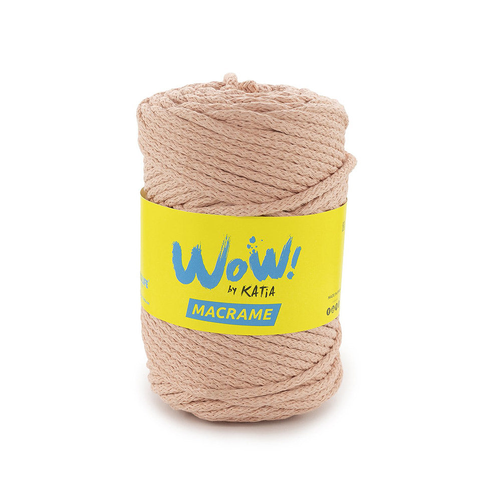 Katia WOW - Macrame 311 Kauwgom roze