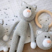 Wolplein Knuffelpopje Kat Haakpakket