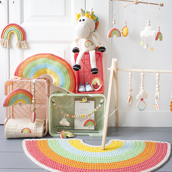 Wolplein Regenboog Babygym Haakpakket (6)
