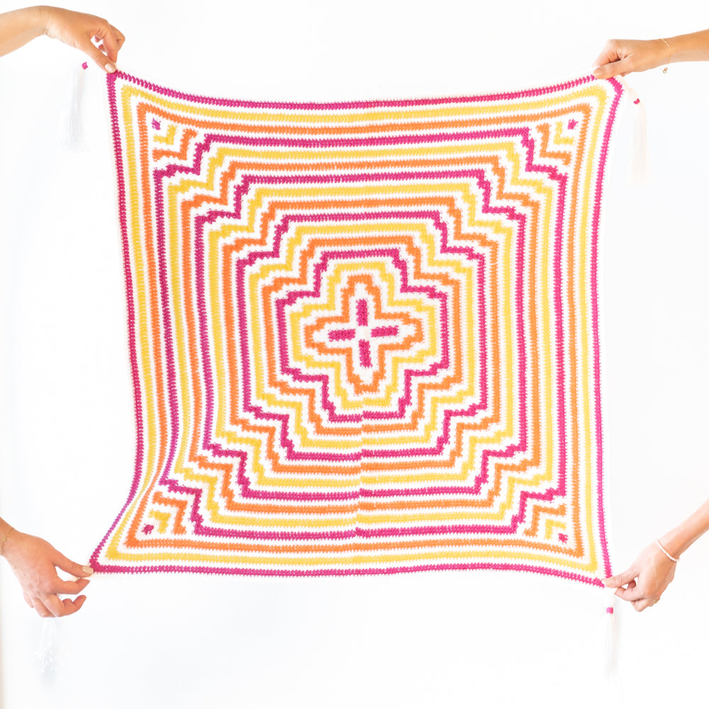 Yarn and Colors Amazing Flower Blanket Haakpakket (4)