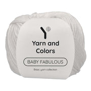 Yarn and Colors Baby Fabulous 001 White