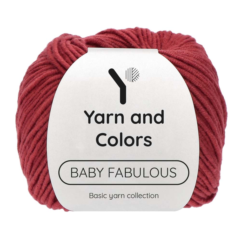 Yarn and Colors Baby Fabulous 029 Burgundy