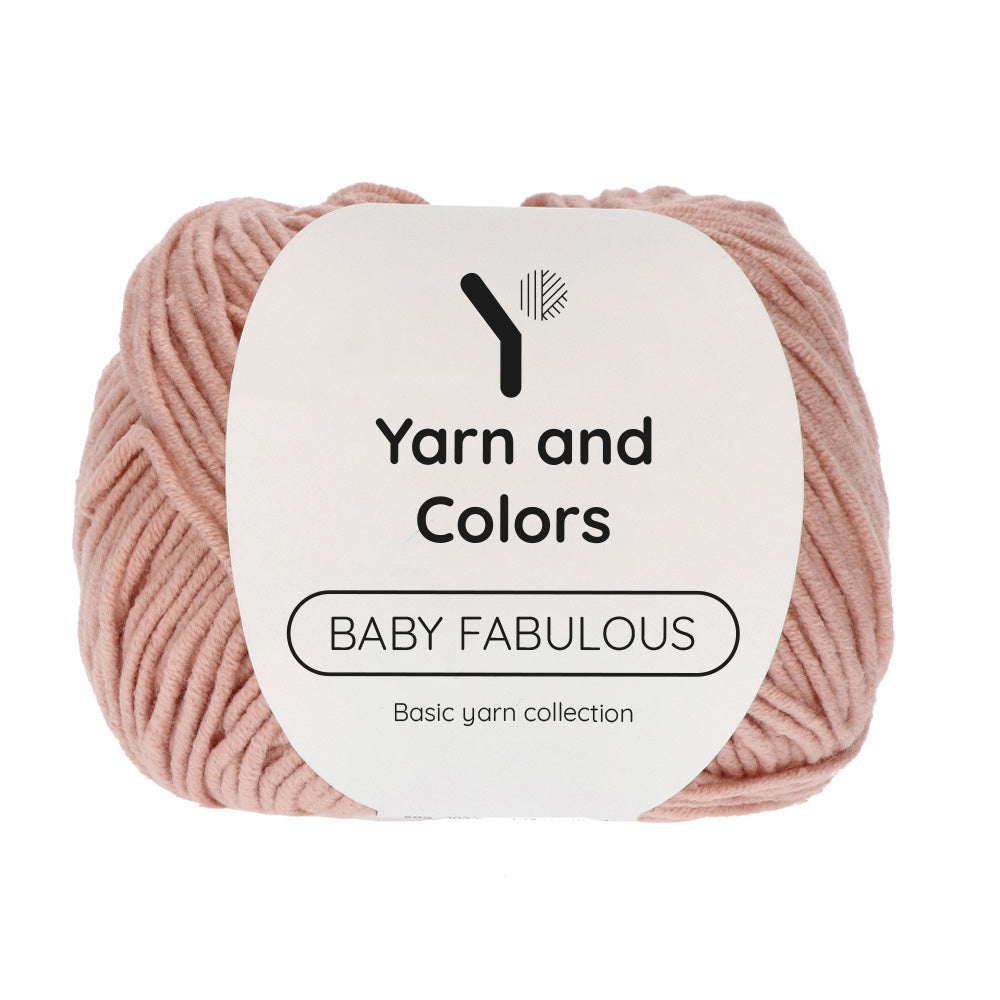 Yarn and Colors Baby Fabulous 101 Rosé