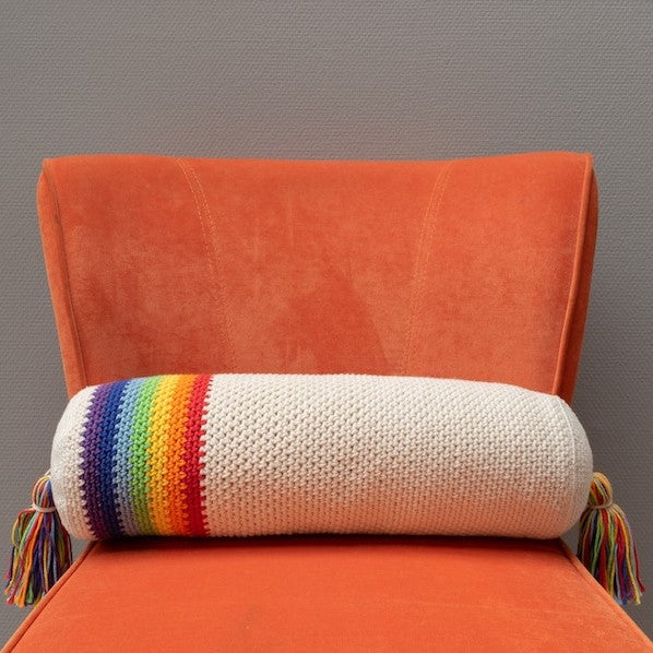 Yarn and colors rainbow roll booklet — gemaakt met Yarn and Colors Binnenkussen Cilinder 49cm x 15cm