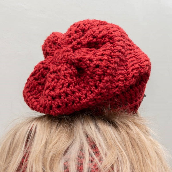 Cheerful burgundy — gemaakt met Yarn and Colors Cheerful
