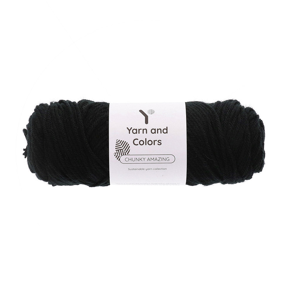 Yarn and Colors Chunky Amazing 100 Black