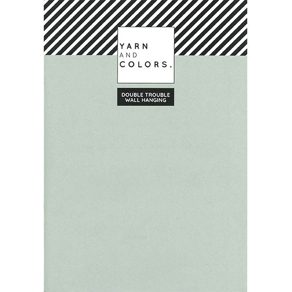 Double trouble wall hanging — gemaakt met Yarn and Colors Double Trouble WOW! Wall Hanging Booklet