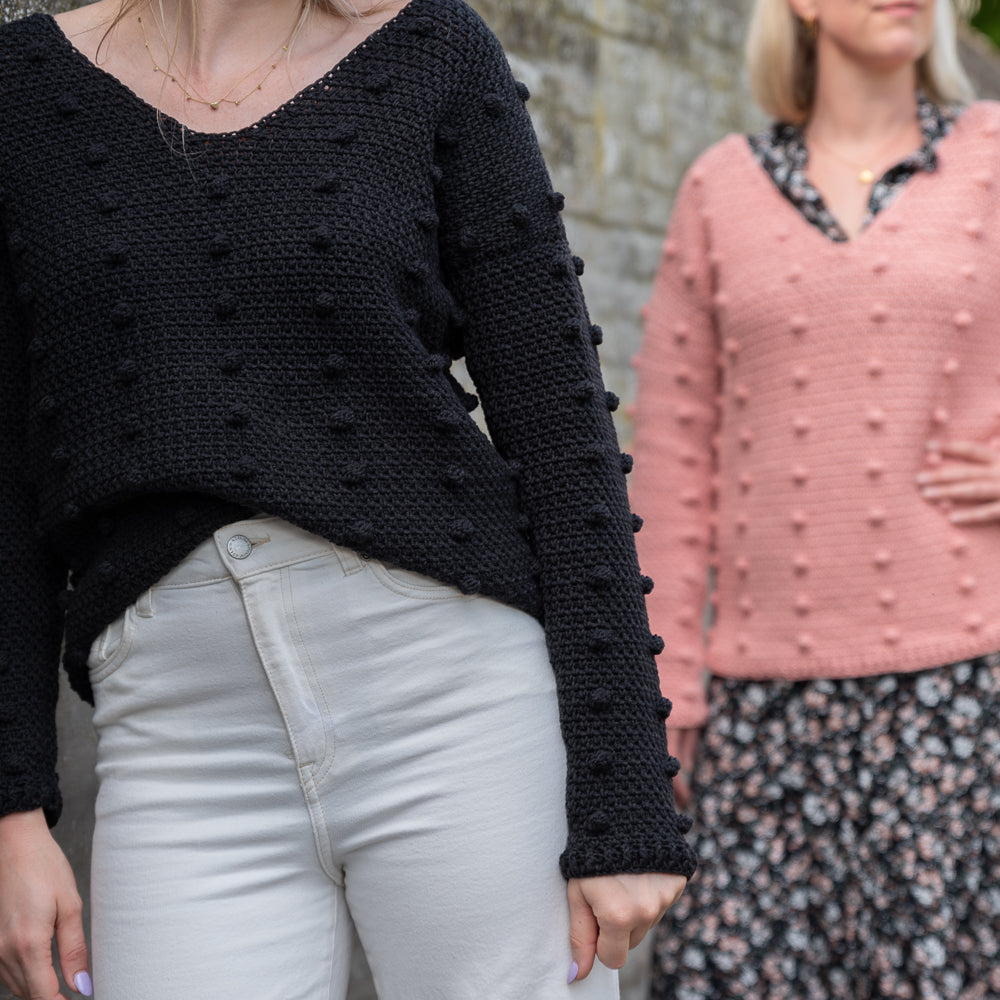 Junction sweater — gemaakt met Yarn and Colors Emilia's Fall Favorites Pattern Bundle
