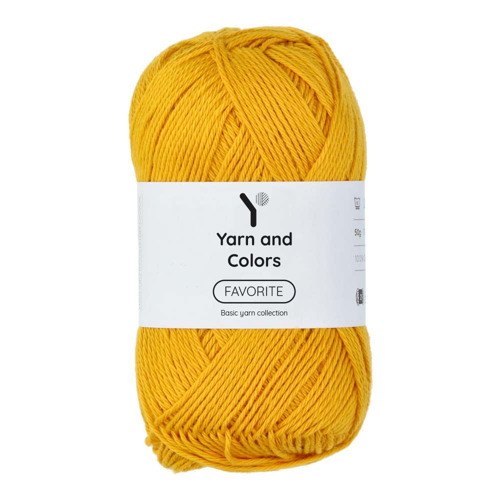 Yarn and Colors Favorite 015 Mustard