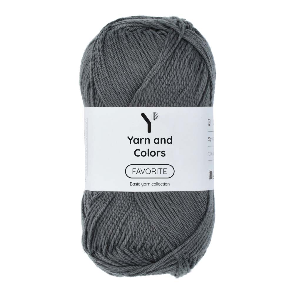 Yarn and Colors Favorite 098 Graphite