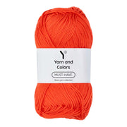 Yarn and Colors Must-have 022 Fiery Orange