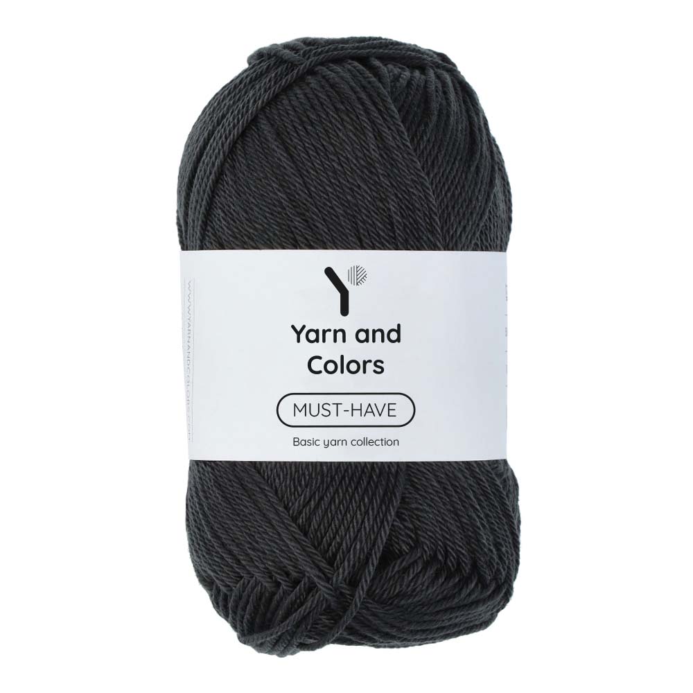 Yarn and Colors Must-have 099 Anthracite