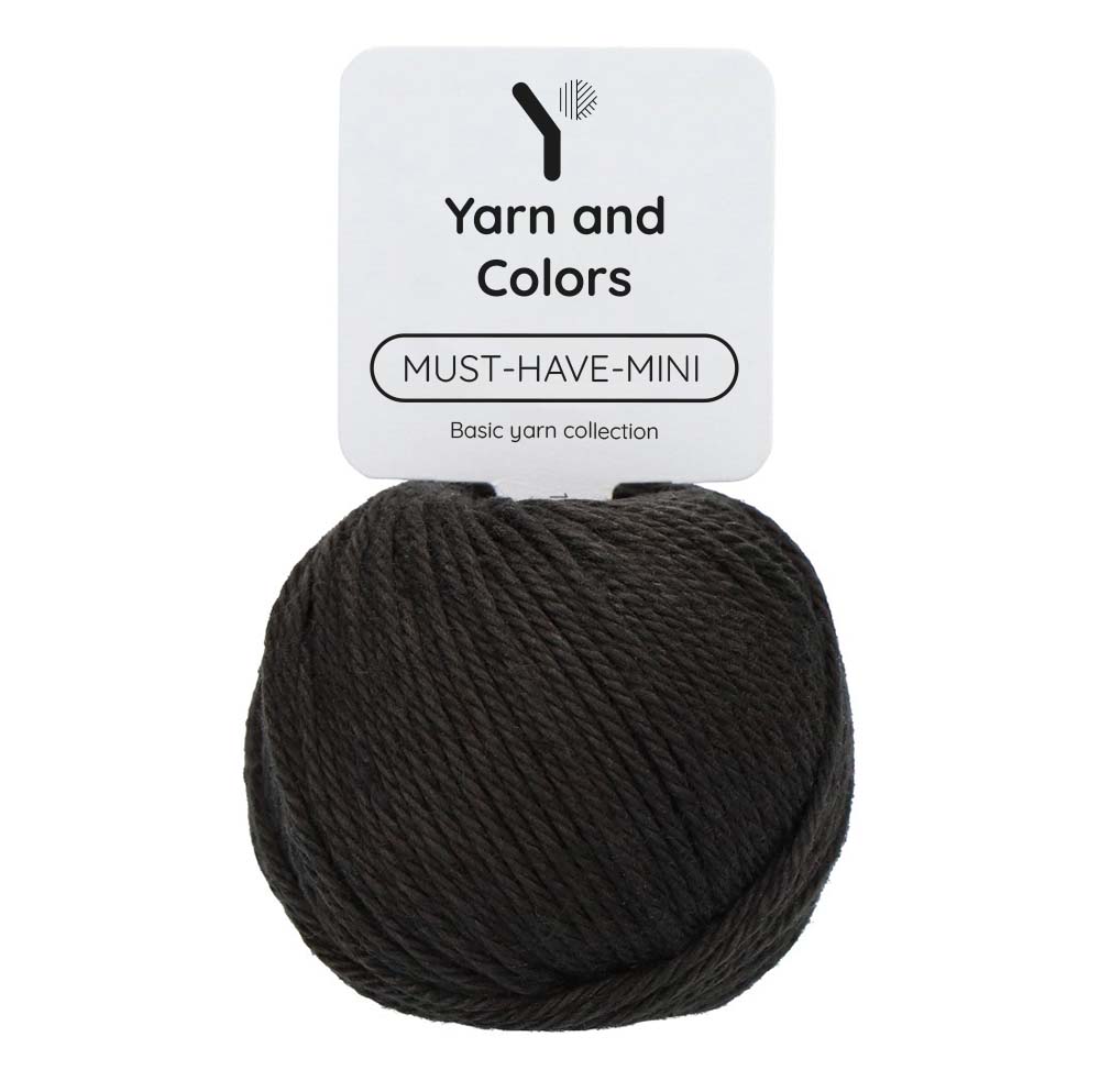 Yarn and Colors Must-have Minis 099 Anthracite