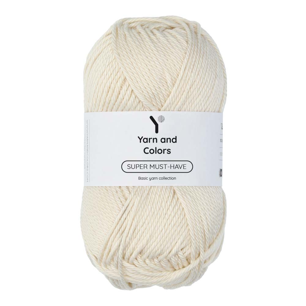 Yarn and Colors Super Must-have 002 Cream