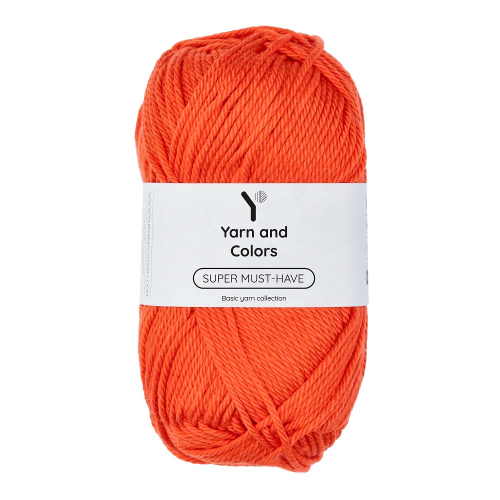 Yarn and Colors Super Must-have 022 Fiery Orange