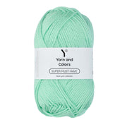 Yarn and Colors Super Must-have 075 Green Ice