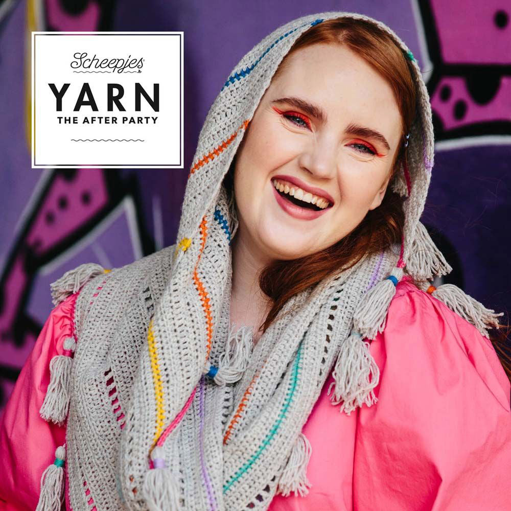 Ytap — gemaakt met YARN The After Party nr.132 Rainbow Interrupted