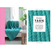 Yarn the after party nr.24 Popcorn-Cables blanket haakpatroon