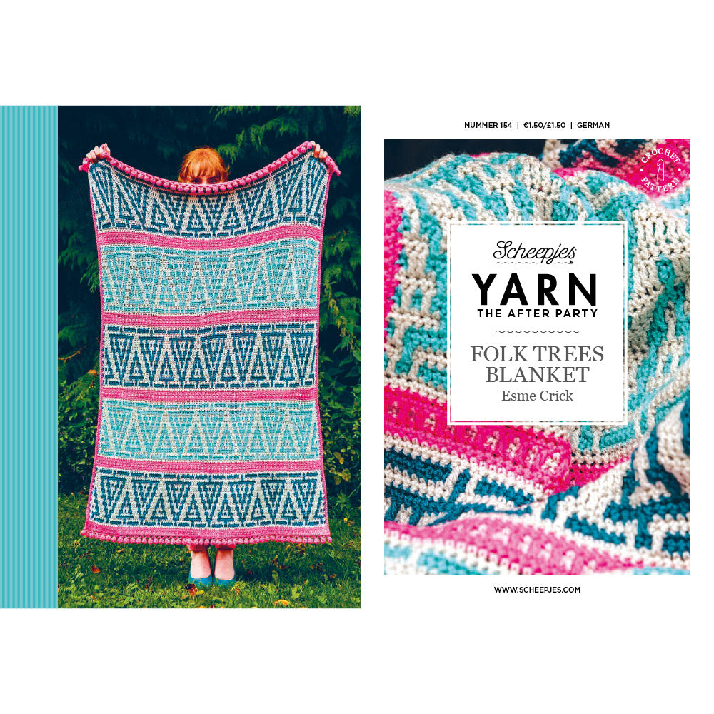 Yarn The After Party Nr.154 Folk Trees Blanket DE