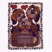 AdO Crochet - Zen Tangle Dogs Deken Mozaïek Haakpakket - Inclusief Digitaal Patroon