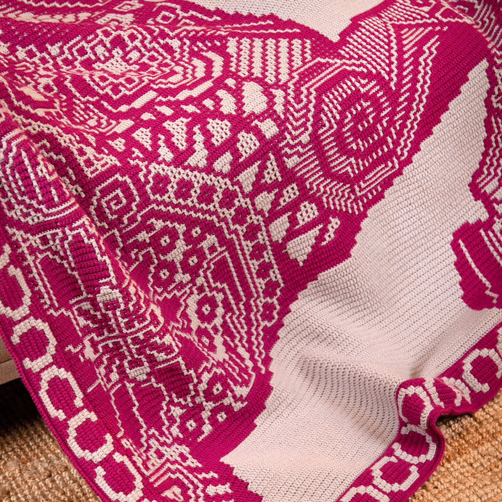Paard — gemaakt met Zen Tangle Horse - AdO Crochet - Garenpakket - Mozaïek (5)