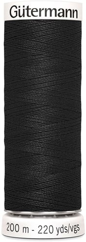 Gütermann Polyester Nähgarn 200m 000