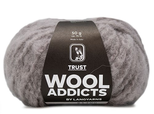 Lang Yarns Wooladdicts Trust 003 Light Grey Mélange
