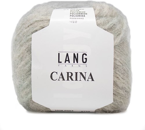 NEW - Lang Yarns Carina 003 Light Grey