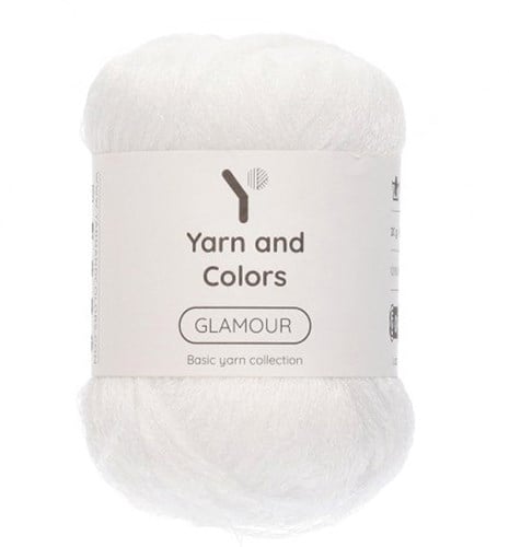 Yarn and Colors Glamour 001 White