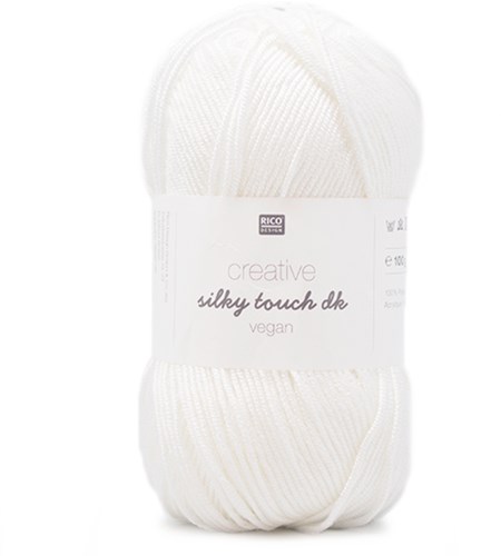 Rico Creative Silky Touch dk 01 White