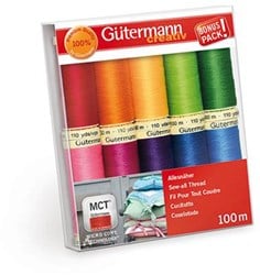 Gütermann Nähgarnset Allesnäher Bunt - 10 Spulen