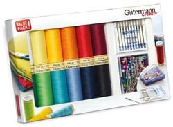 Gütermann Nähgarnset mit Stecknadeln und Maschinennadeln