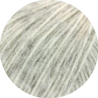 Lana Grossa Natural Alpaca Pelo 002 Rohweiß/Zartgrau-2