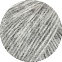 Lana Grossa Natural Alpaca Pelo 003 Hellgrau meliert-2